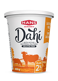 Hans Dairy 2% Lactose Free Dahi Yogurt