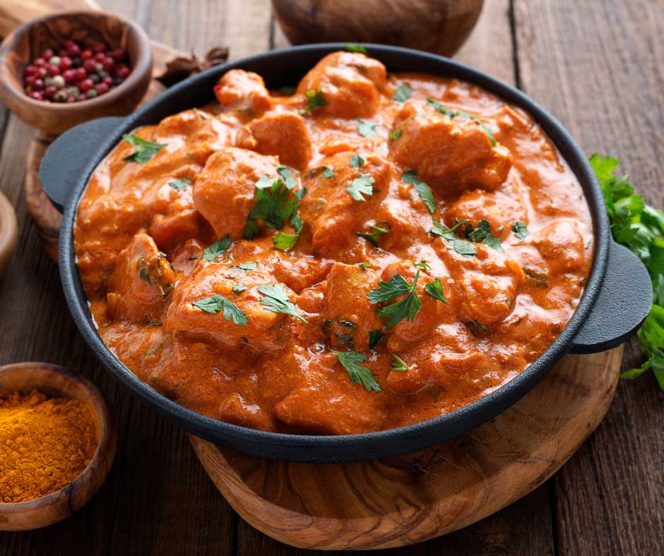 Easy Butter Chicken Recipe · HANS Dairy